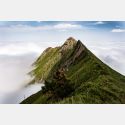 Le tuc de Fourmiguet, vu depuis la pointe de la Banque