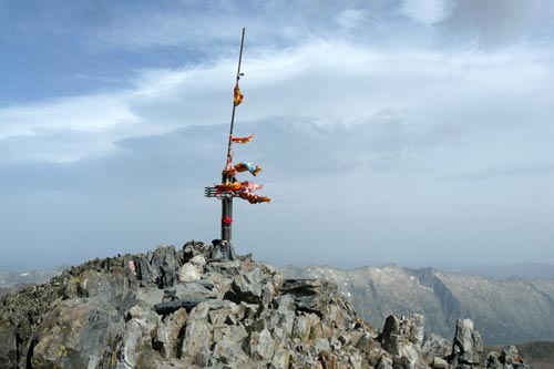 Pique d'Estats et pic du Montcalm