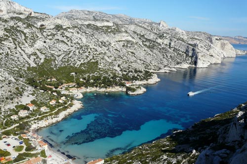 Calanque de Sormiou - Secteur Pyromaniaque : Coq-luche