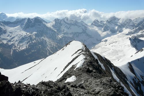 Pic du Piméné : face et couloir nord