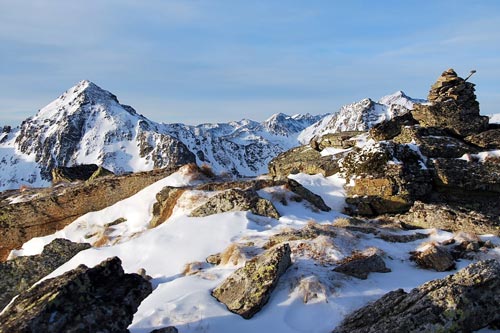 Pic de la Sabine : grand couloir sud