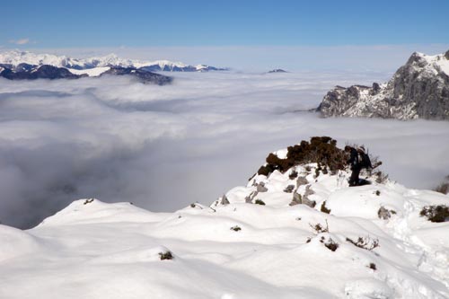 Pic de l'Escalette : depuis juzet d'Izaut