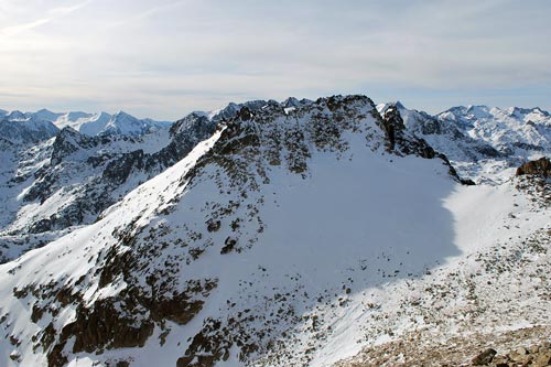 Tuc de Saboredo : arête sud-est