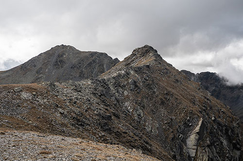 Pic de la Grande Porteille - crêtes de Morters