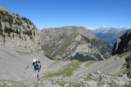 Cotiella par la faja de Gradiello