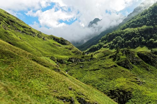 Pic de Crabère par les gorges de Maudan