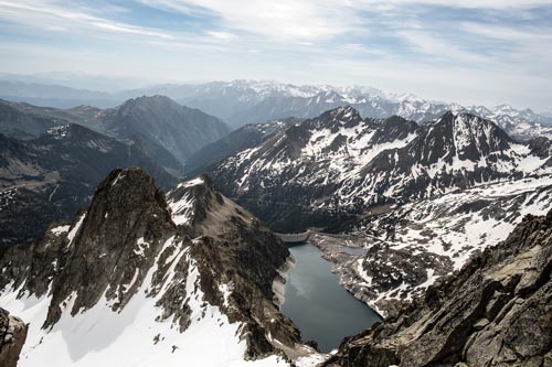 Pic de Néouvielle par la crête Nord