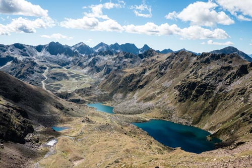 Pic de Tristagne et pic de l'étang Fourcat