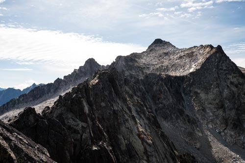 Arête d'Aubert et crête d'Espade