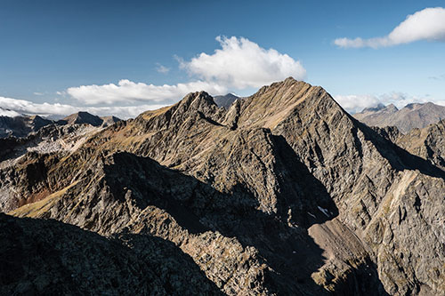 Pic de Hourgade - crêtes de Nord Nère