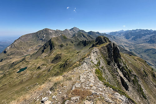 Crête du Pène det Pouri au pic Bédéra