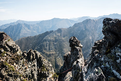 Pic du Montcalm - Crête des Roches Sauvages