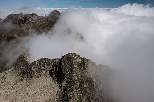 Mont Valier - arête des Antiques