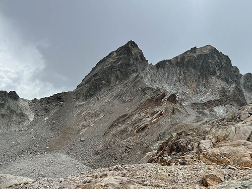 Pic des Gourgs Blancs - Crête du Port d’Oô , Gours Blancs, Saint-Saud, Clarabide