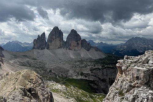 Tre cime di Lavaredo - Monte Paterno Tre cime di Lavaredo - Monte Paterno