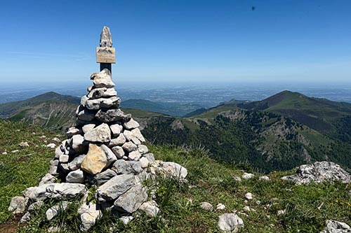 Montagne d'Areng - crête de Montaut Montagne d'Areng - crête de Montaut