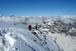 Pic de la Munia : face nord classique