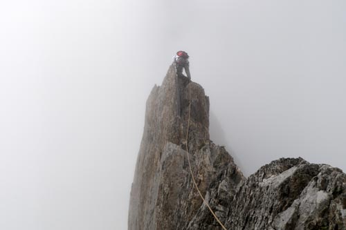 Pène Sarrière : arête sud