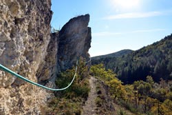 Laffite-Toupière - sentier des crêtes