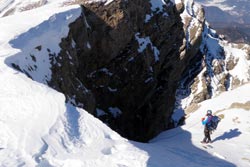 Sierra de Cadi (Serra del Cadi) : couloir Ordiguer