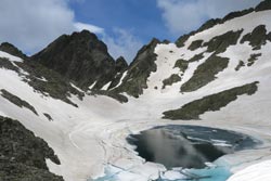 Pic de Hourgade en boucle par le vallon d'Aube