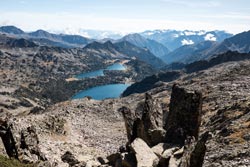 Arête d'Aubert et crête d'Espade