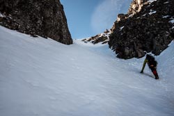 Pic de Barassé : Couloir Ker Krolic