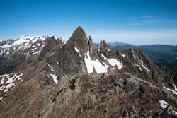 Pic de la Mine - traversée des arêtes Est – Ouest