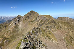 Pène det Pouri - pic Bédéra par les crêtes Pène det Pouri - pic Bédéra par les crêtes