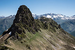 Tuque Esparbère - traversée par les crêtes