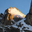 1ère partie de l'arête, jusqu'à la pente finale donnant accès à la brèche